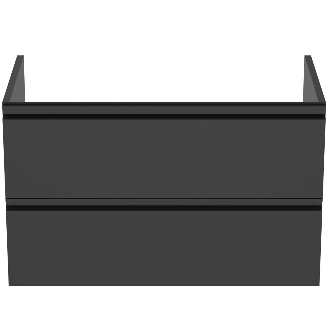 Mobilier baie - MOBILIER TESI SUSPENDAT 80 CM, 2 SERTARE, SILK BLACK