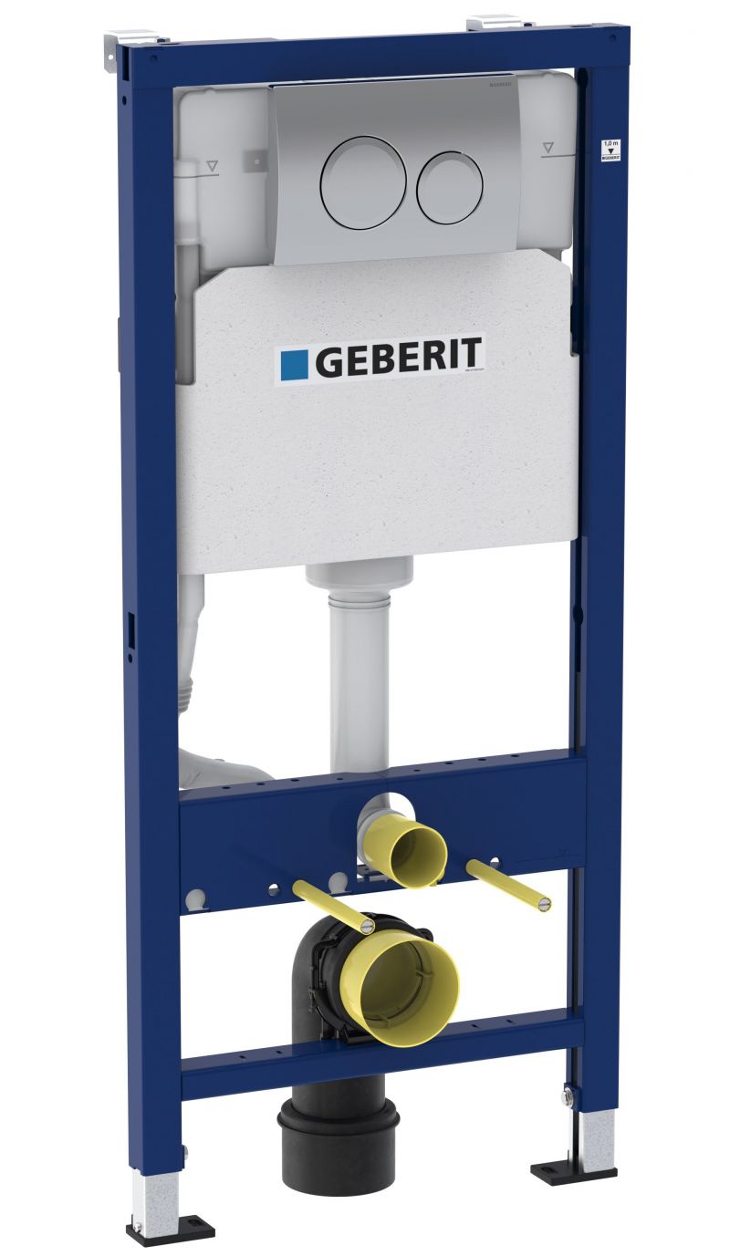 Baie - PREPACK WC UP 100 CU CLAPETA DELTA 20 CROM SI SET FIXARE