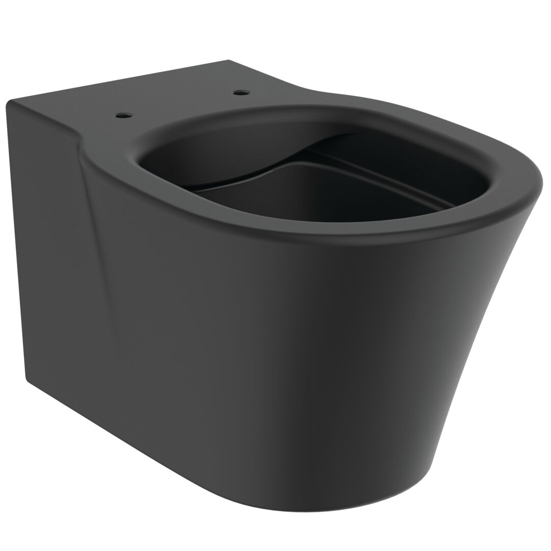 Obiecte sanitare - VAS WC CONNECT AIR SUSPENDAT RIMLESS SILK BLACK